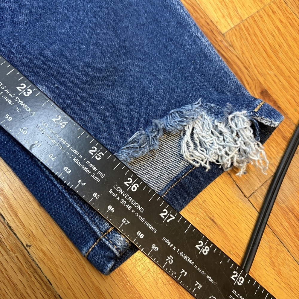 KanCan Jeans‎ Womens 7/27 Medium Wash Blue Distressed Skinny Stretch KC2508M - Picture 10 of 11